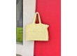 Terry Cloth Bag Christine - Straw Yellow