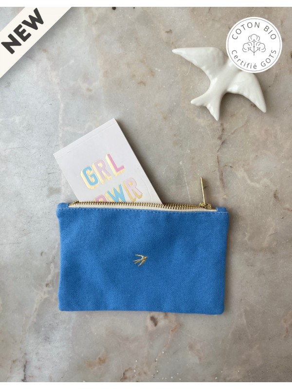 Madeleine Small Clutch Bag - Azul