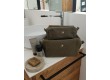 Pouch cube Romane Khaki