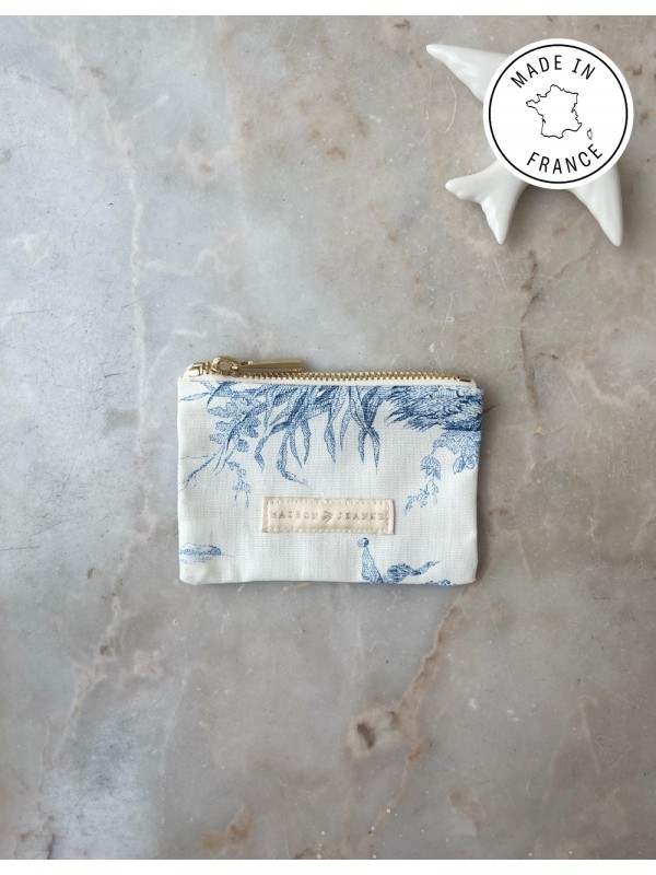 Petite trousse Marie - Jouy bleu