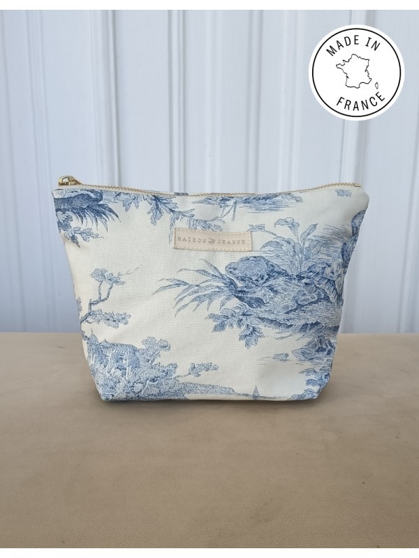 Trousse de Toilette Sonia - Jouy Bleu