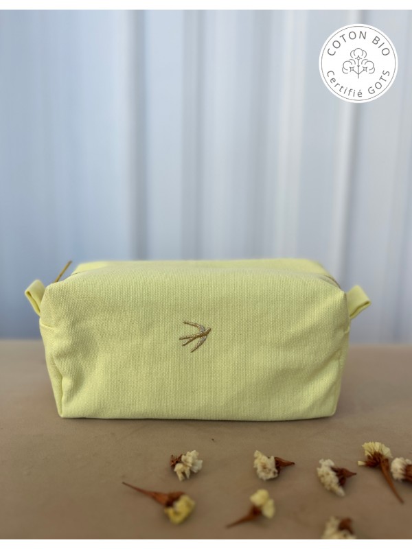 Pouch Cube Lison Lemon