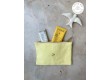 Small Madeleine pouch - Lemon