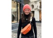 Leo Cotton Fanny Pack - Tangerine