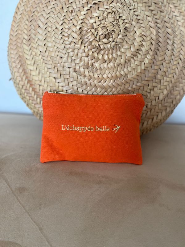 Pre-order the Tangerine Madeleine Small Pouch